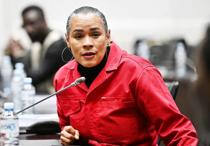 EFF MP Leigh-Ann Mathys