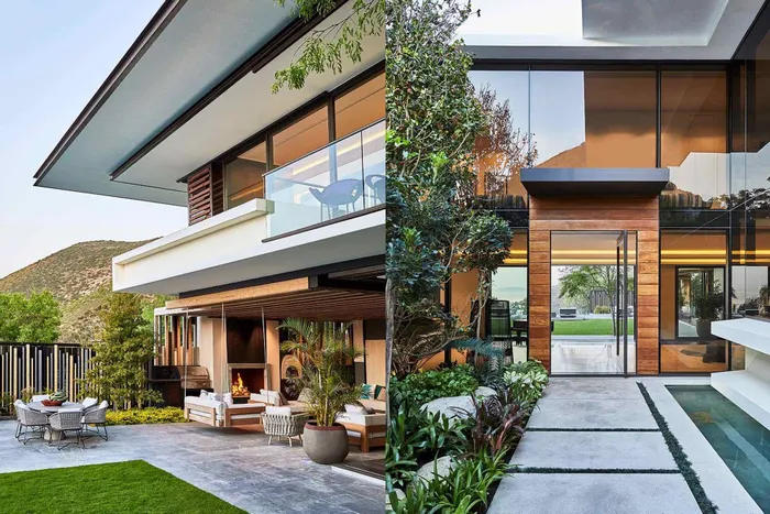 The outdoor areas of this family home boast magnificent views of Lion’s Head and create the perfect oasis for relaxation and comfort. Picture: In Residence and Adam Letch