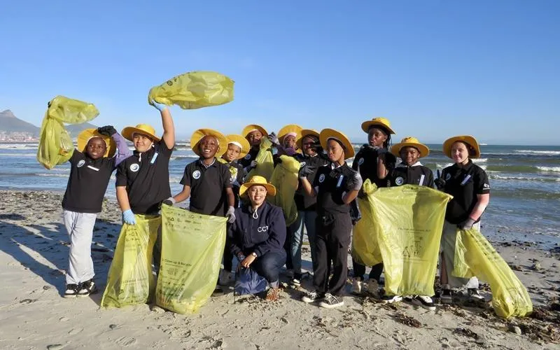 Junior River Wardens collect 112kg of litter from Lagoon Beach