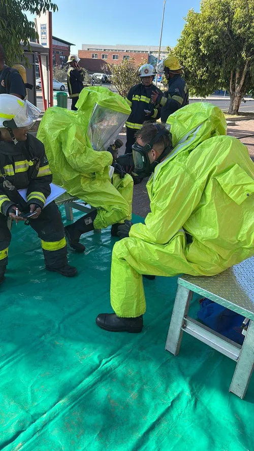 Four patients treated after chemical incident at Ecowize in