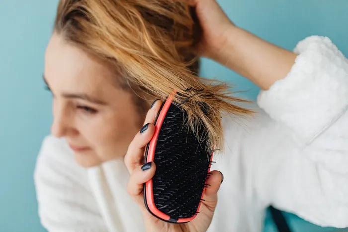 Silicone products can cause dry hair. Picture: Pexels