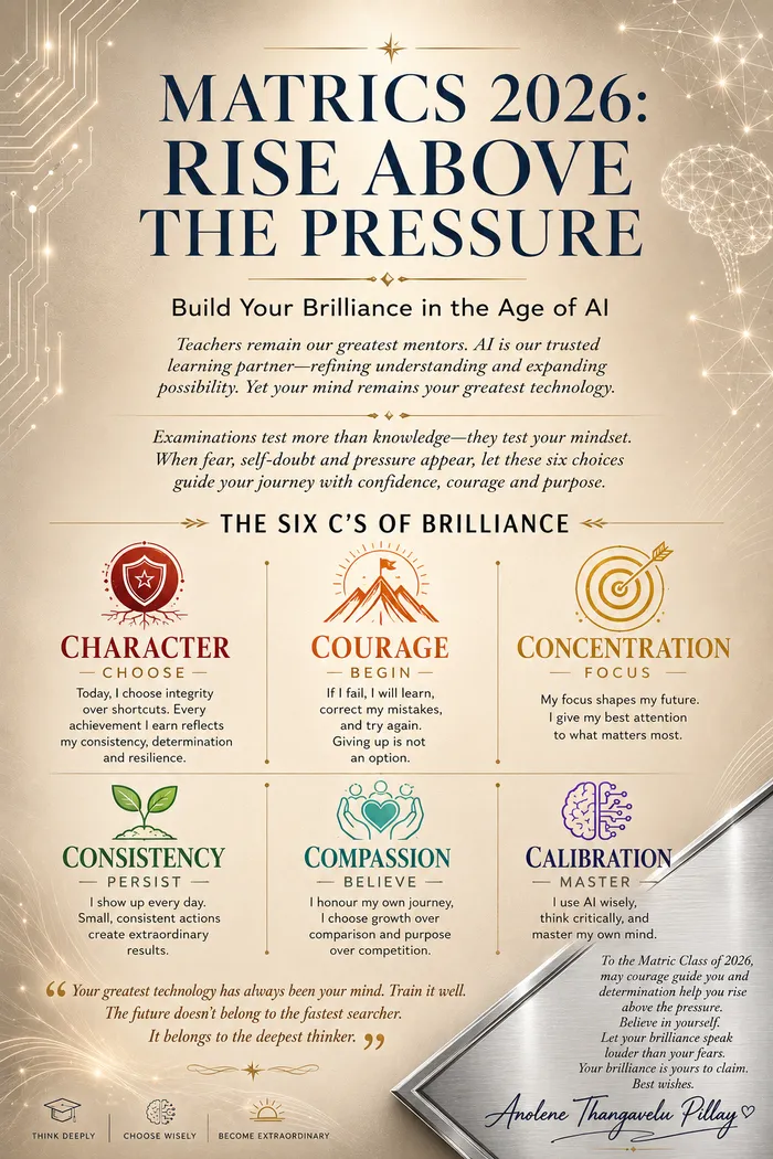  Elevating Beyond the Pressure: True intellectual maturity is found at the intersection of technological assistance and independent critical thought.