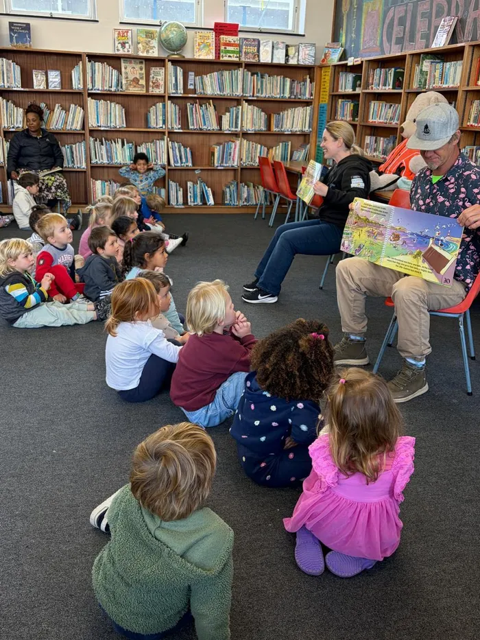 Story time had Valley Pre-Primary eagerly awaiting every new page from the book.