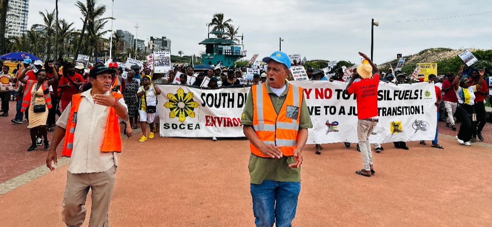 Durban protest highlights environmental issues