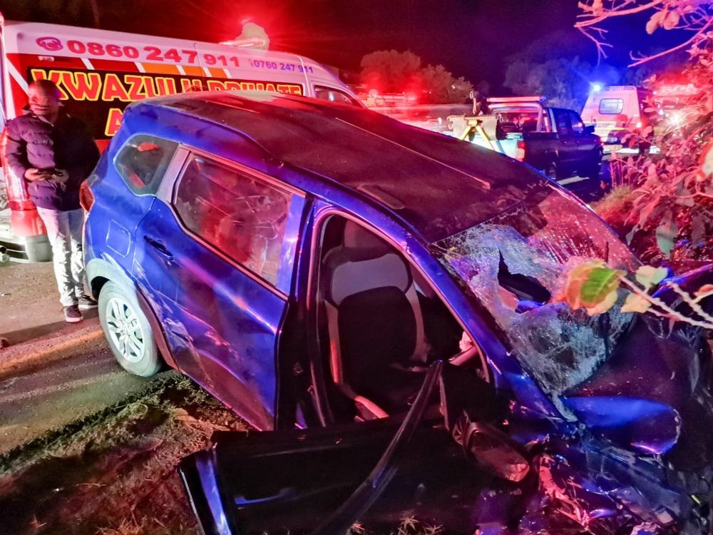 One dead and a child among the critically injured in KZN south coast crash