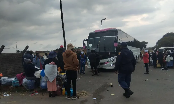 Zimbabwean nationals were transported from the Shallcross Stadium