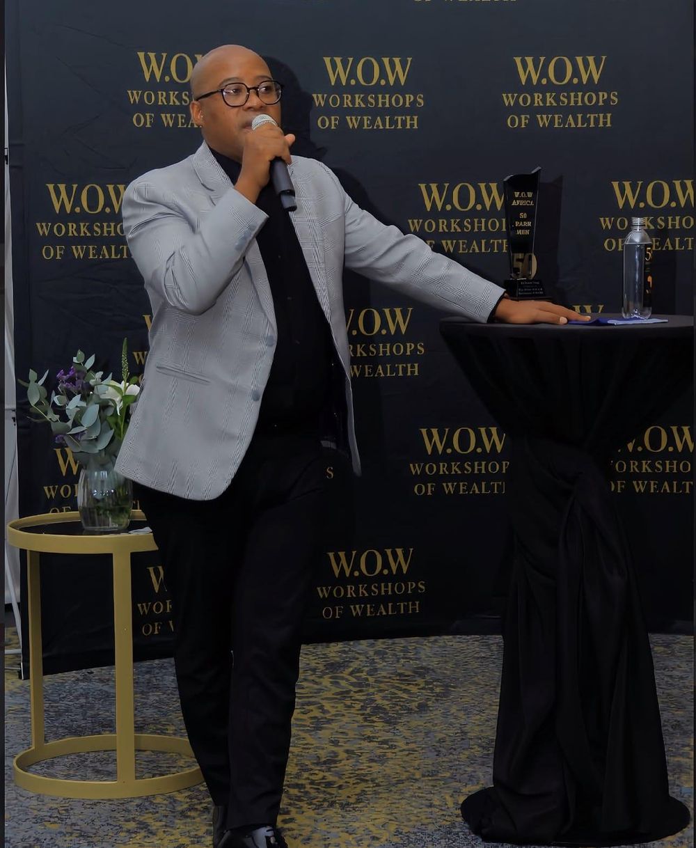 Dr Danny Tong honoured at the W. O. W Africa 50 Rare Men awards