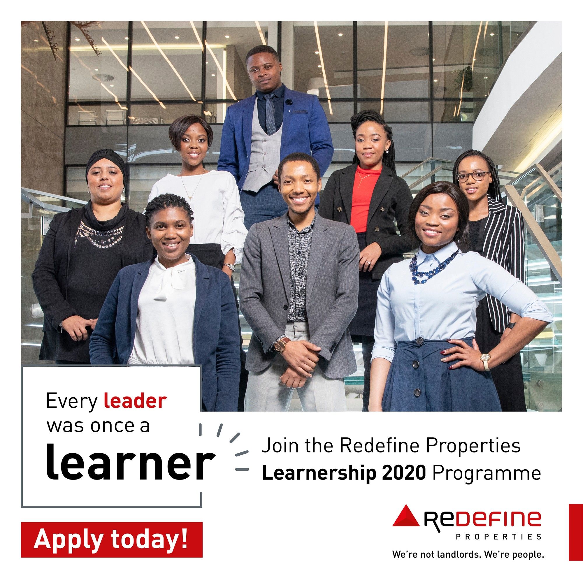 Power your potential with the Redefine Properties 2020 Learnership ...