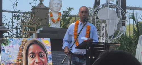 OUTA’s Ali Gule calls for justice for Babita Deokaran at monument unveiling