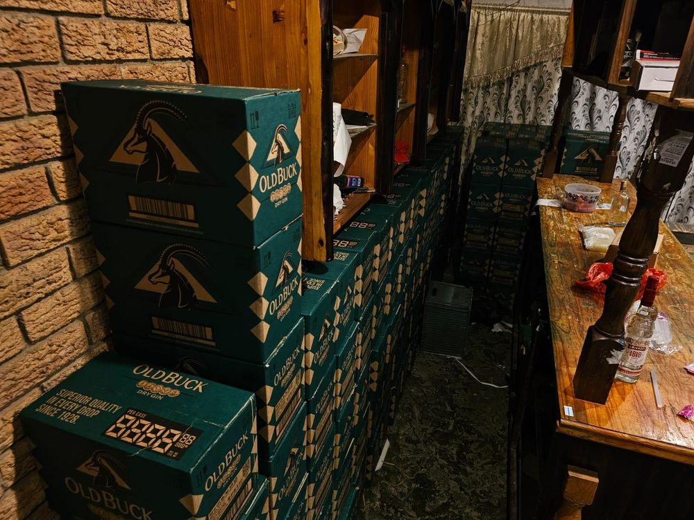 Fake booze factory busted in Kraaifontein