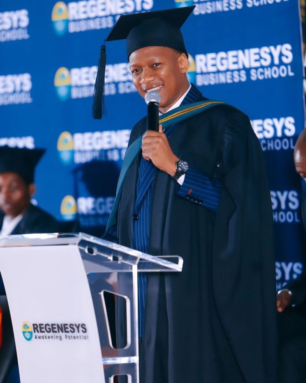 ProVerb closes the chapter on his Bachelors of Business Administration ...