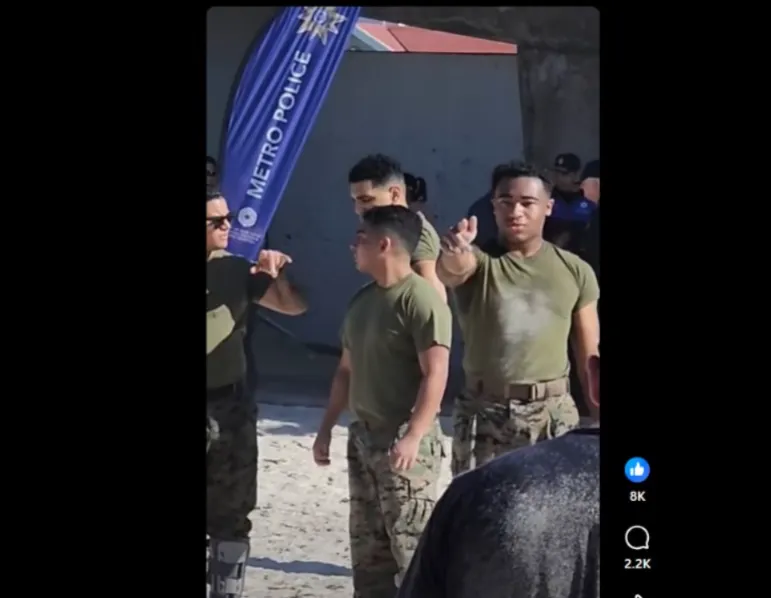 US Marines' fitness drills on Muizenberg Beach spark controversy