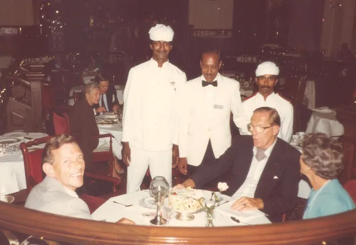 Poongavanam “Vassie” Chetty, left, at the Royal Hotel. 