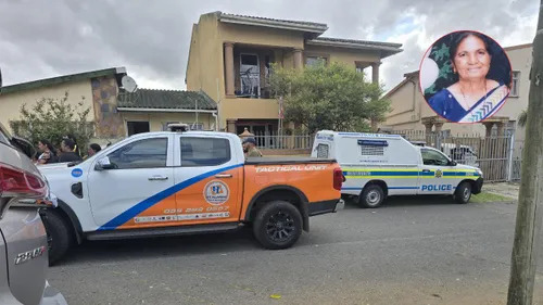 Suspect who strangled Merebank granny with a tie, escapes while under police guard