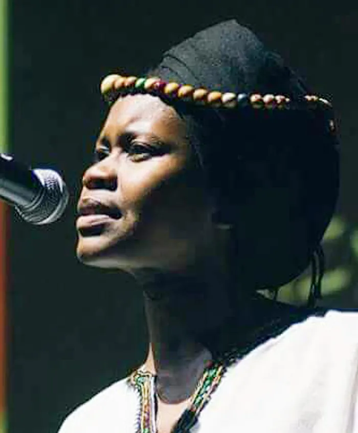 SOCIAL ACTIVIST: Poet Siphosethu Phikelela is an inspiration to young women.