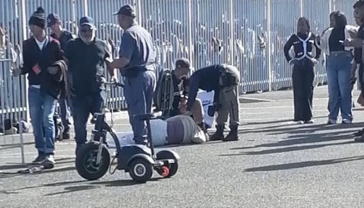 Chaos erupts at Athlone Stadium as job seekers injured in stampede