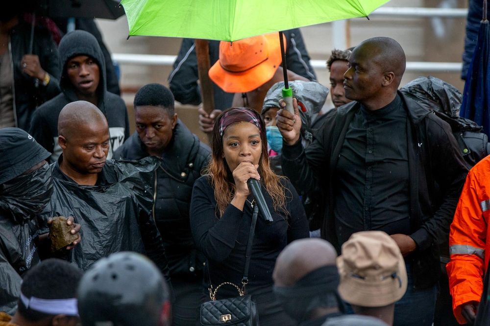 IN PICS: March and March leader urges supporters to reject ANC over immigration - IOL
