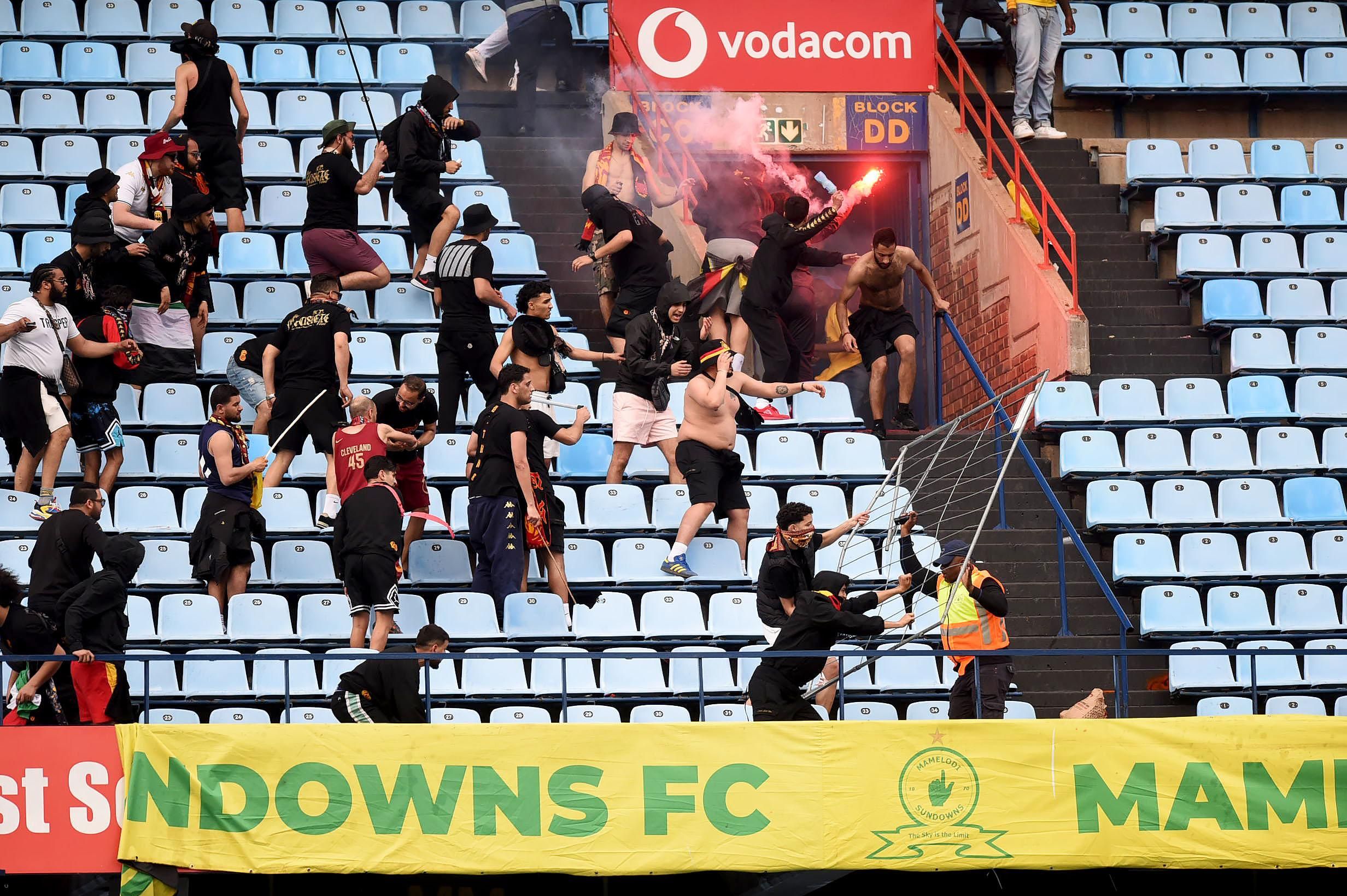 Esperance faces potential CAF sanctions after Loftus crowd chaos