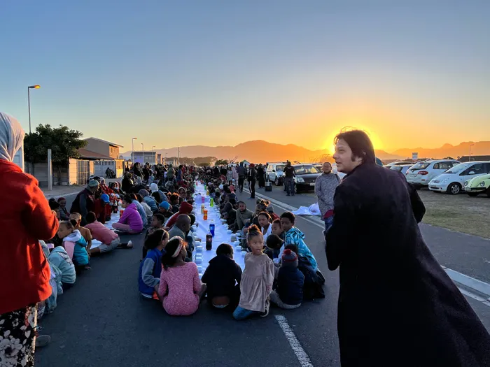 The mass boeka is expected to see over 6 000 people united in Pelican Park on Saturday. Picture: Faizal Sayed