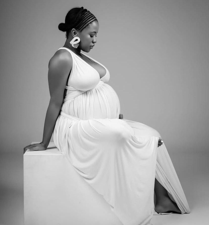Mpho Sebina's pregnancy announcement sparks heartfelt messages from fans and celebrities