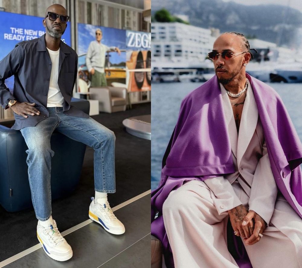 Black Coffee and Lewis Hamilton link up at glamorous Monaco Grand Prix after-party