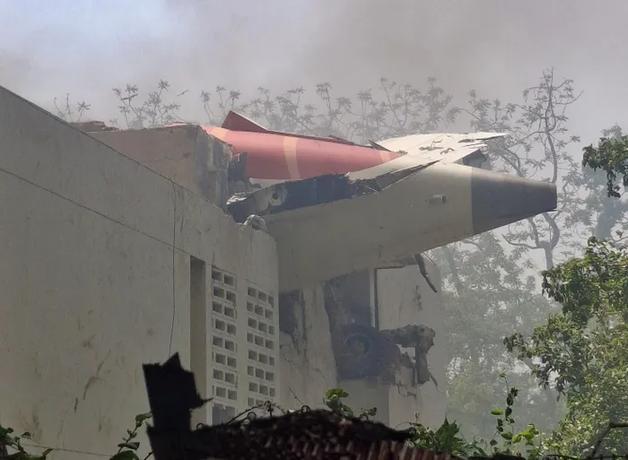 Air India flight crashes with 242 passengers on board