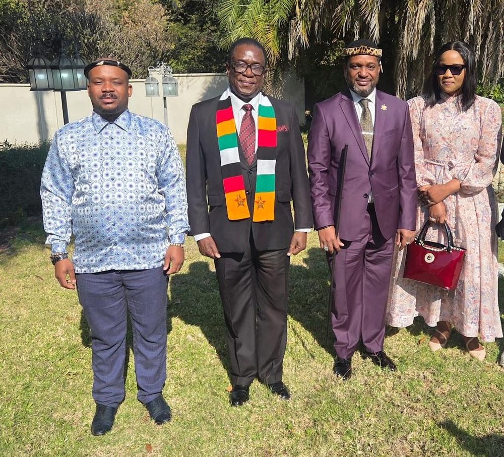 King Misuzulu tells Zimbabwe's Mnangagwa: 'SA is not xenophobic'