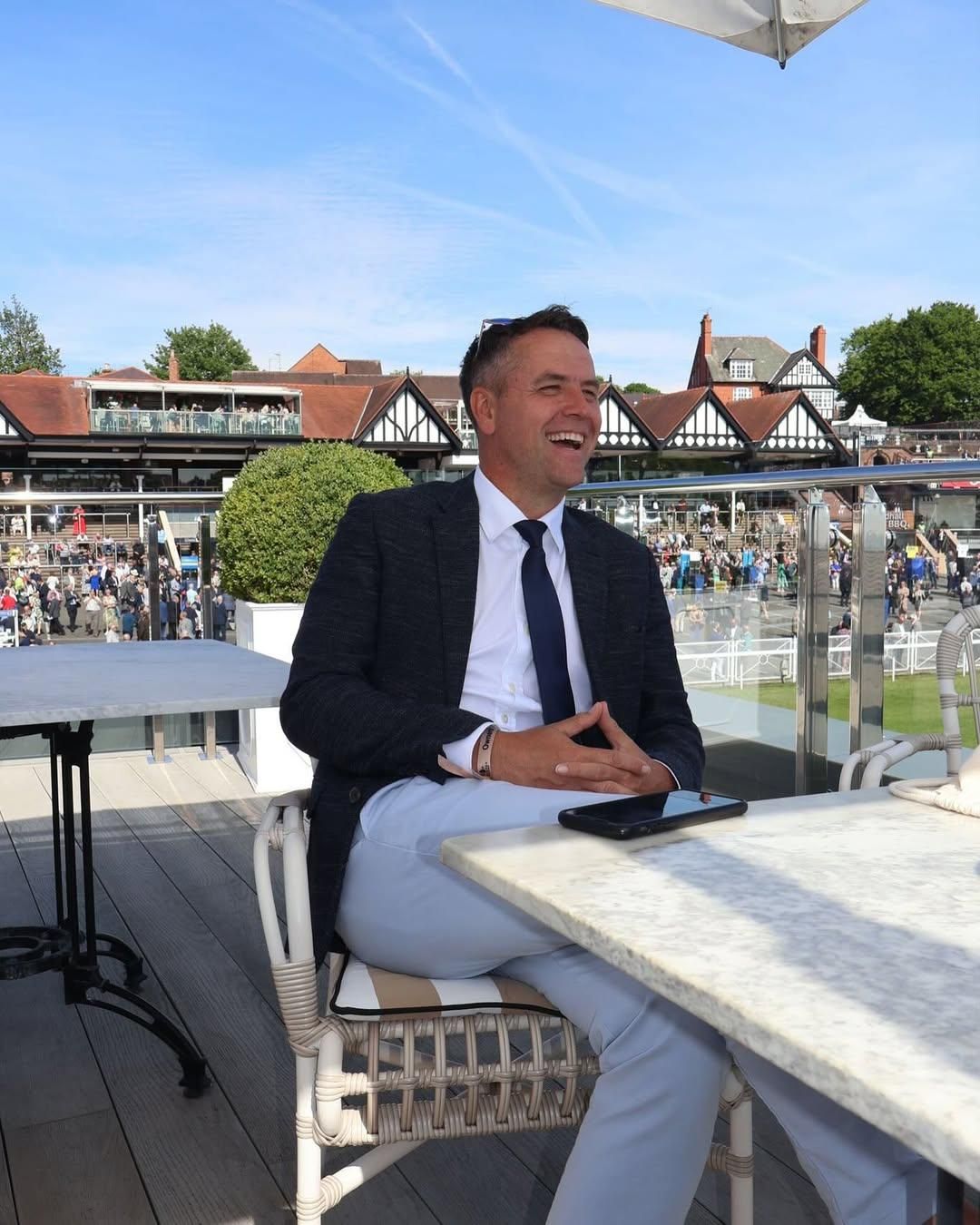 Michael Owen returns to South Africa to experience the Hollywoodbets Durban July festivities