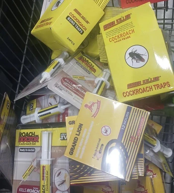 More than 1,600 counterfeit and illicit products, including cigarettes, mosquito repellent and cockroach-killing products, have been seized during a police operation in Middelburg.