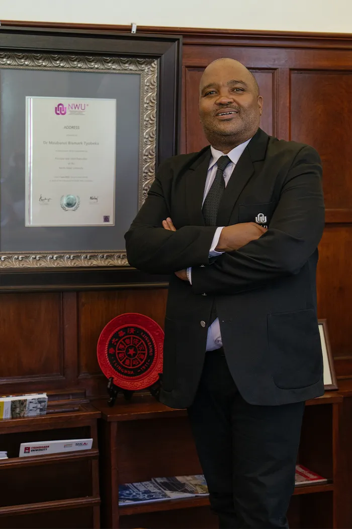 Prof. Bismark Tyobeka, principal and vice-chancellor of the North-West University (NWU)
