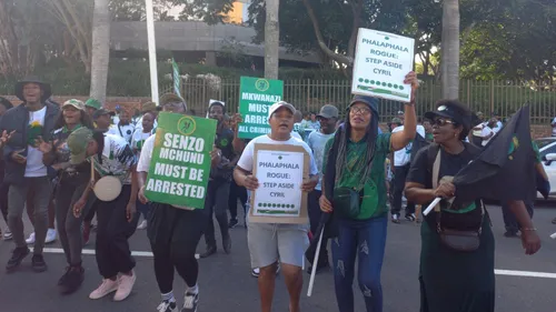 Cloned - 'Cyril Must Fall': MK Party demands Ramaphosa's resignation at Africa’s Travel Indaba