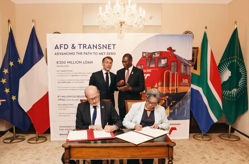 Transnet secures R6bn AFD loan in landmark green partnership at G20 Summit