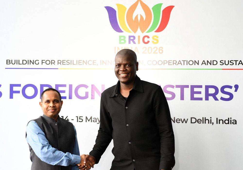 Lamola in India for BRICS meeting of foreign ministers amid global tensions