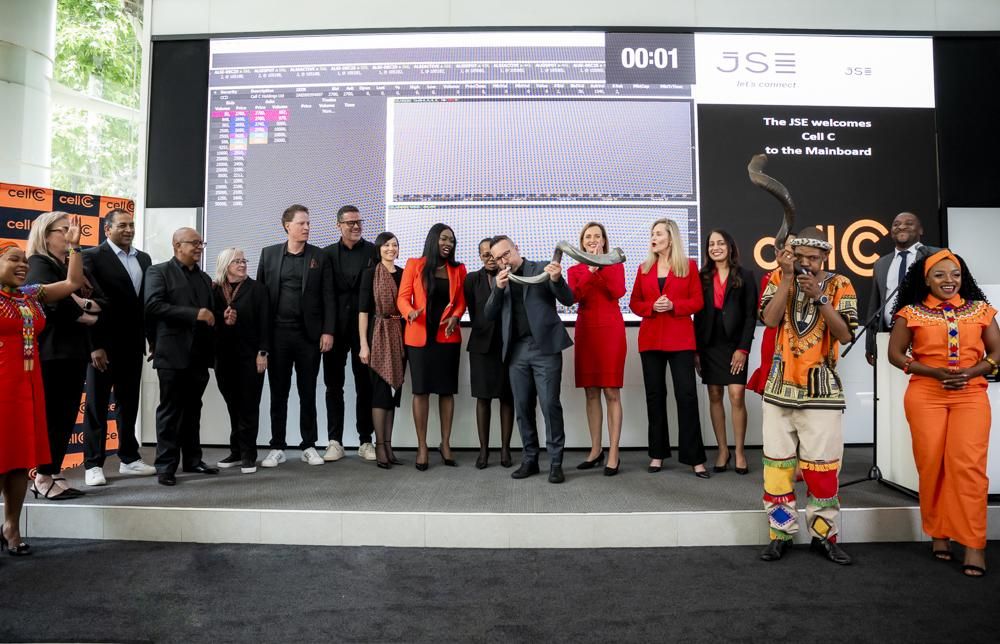 Cell C makes strong JSE debut as shares rise 4% on first trading day