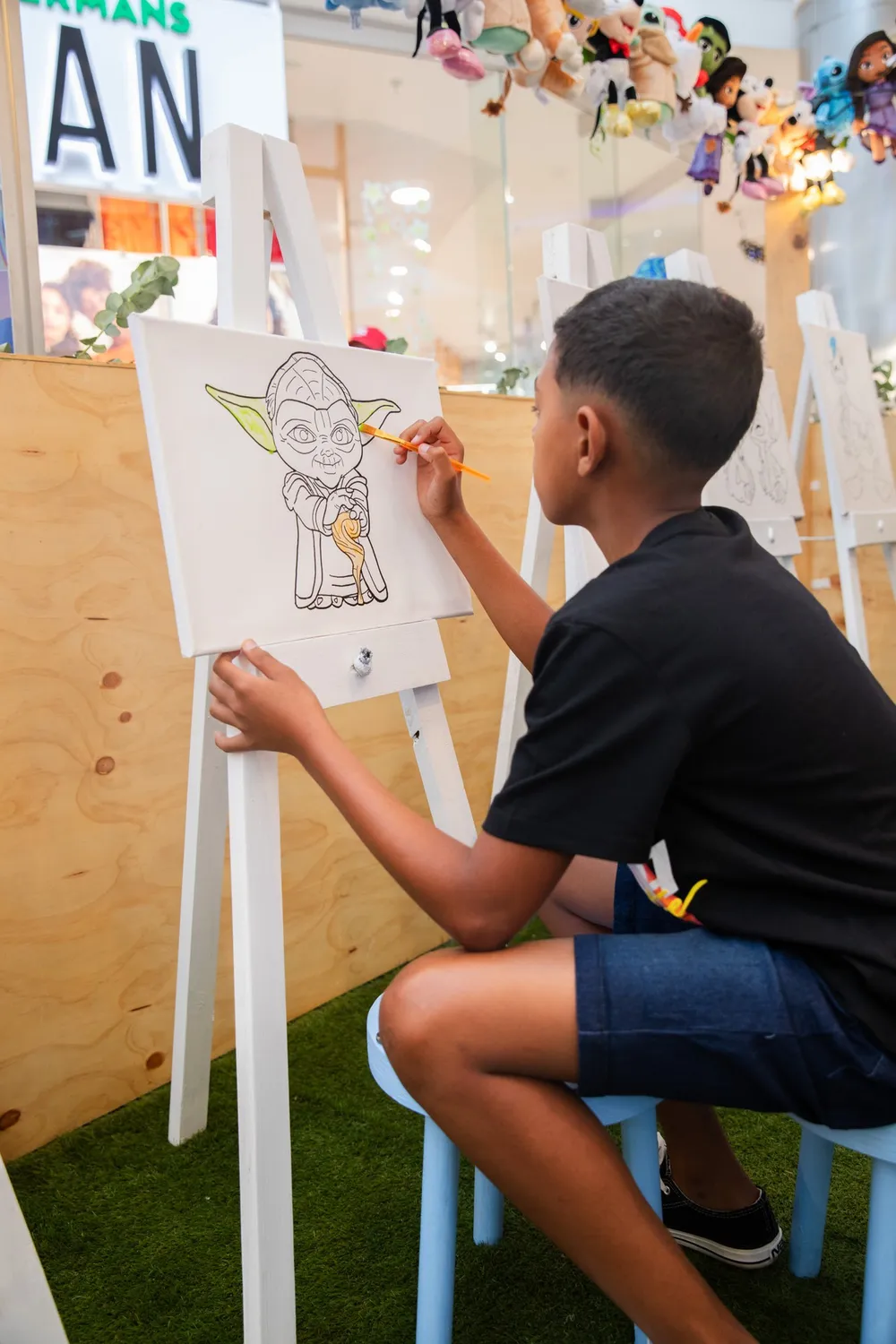 Disney inspired arts and crafts section. Picture: Supplied