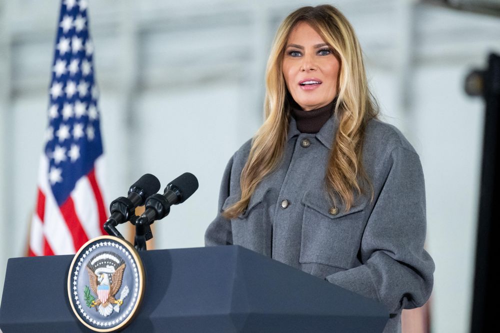 Melania Trump addresses Epstein allegations in rare public statement