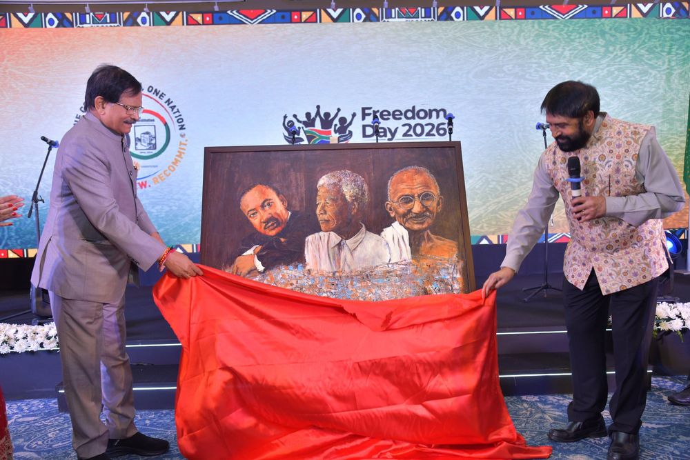 South Africa celebrates Freedom Day and Constitution anniversary in India