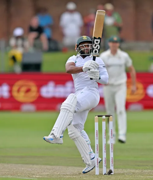Bavuma and Jansen power South Africa’s fightback against Australia in second Test