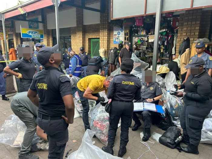 The South African Revenue Service (SARS) has announced the seizure of goods worth an estimated R245 million