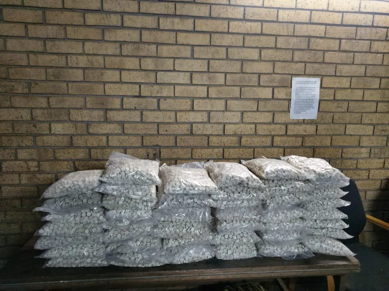Western Cape police seize R2.7 million in mandrax tablets during drug bust