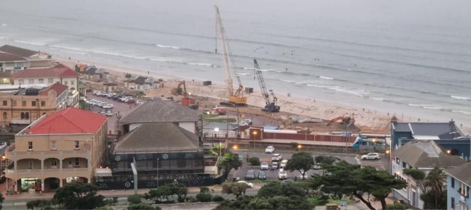 Major construction achieved in Muizenberg beachfront upgrade