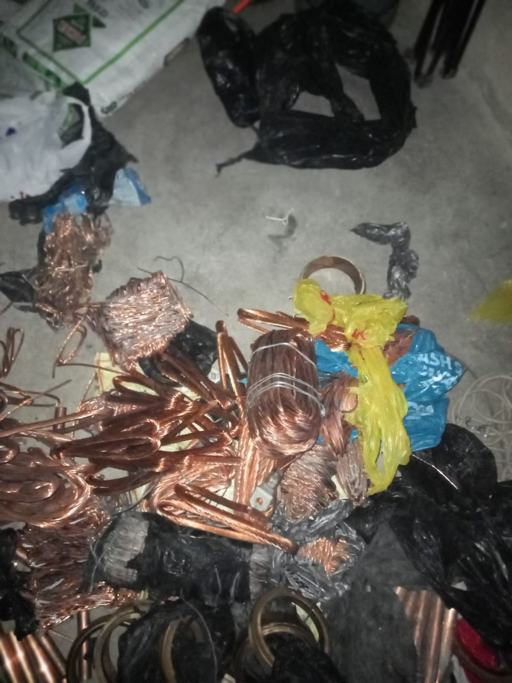 Two bust for possession of copper cables and damaging and tampering ...