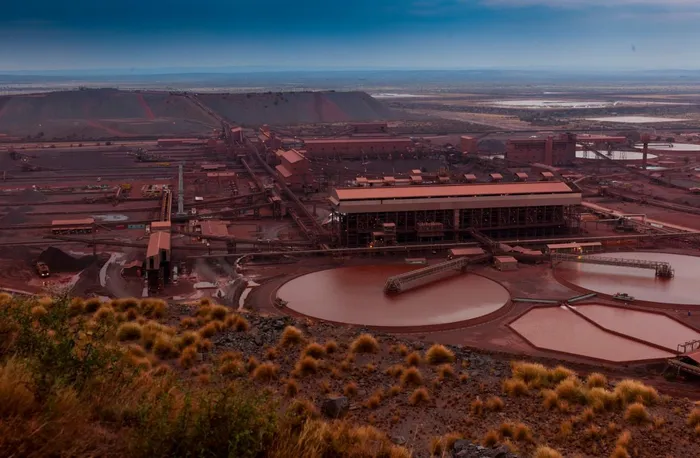 Sishen mine near the town of Kathu in the Northern Cape province is Anglo's flagship operation and one of the largest open pit mines in the world – some 14km long. The bulk of Anglo's iron ore production comes from Sishen mine, with most of it being exported. 
