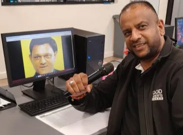 Graveyard videos and curry promises: politics takes a comic turn