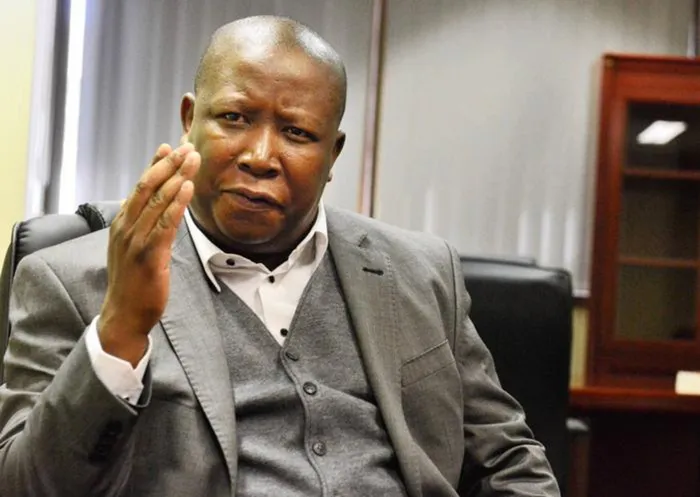 EFF leader Julius Malema File photo