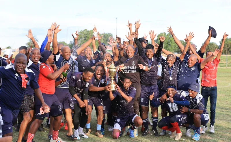 Aztec Masters edge Young Pirates in historic Sol Plaatje Masters Football League final
