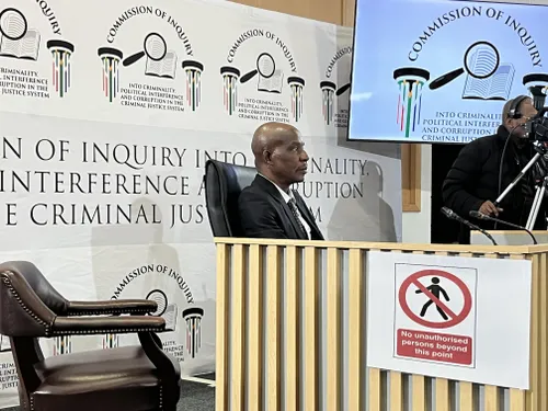 WATCH | Suspended Brigadier Nkhwashu accused of interfering in Armand Swart murder case