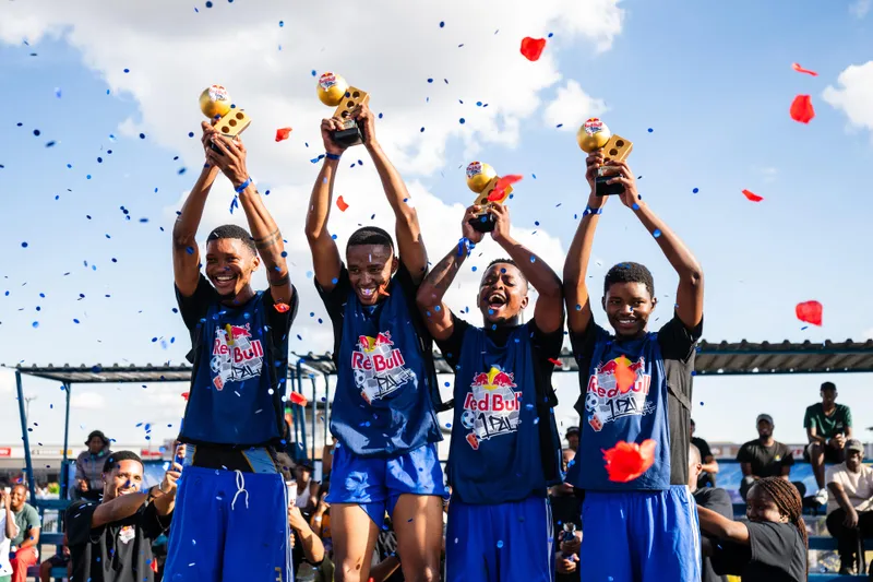 Mamelodi Sundowns' Teboho Mokoena joins festivities as Red Bull 1 Pal showcases Mzansi street football
