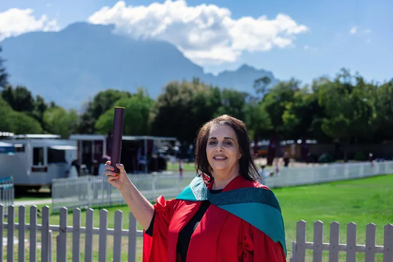 At 67, Retha Smit proves it's never too late to achieve your PhD