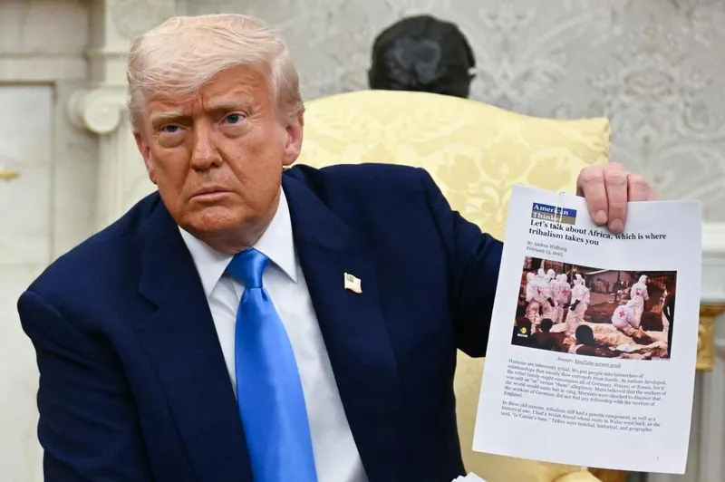 'Why don't you arrest him?': Trump challenges Ramaphosa to arrest Julius Malema over ‘Kill the Boer’
